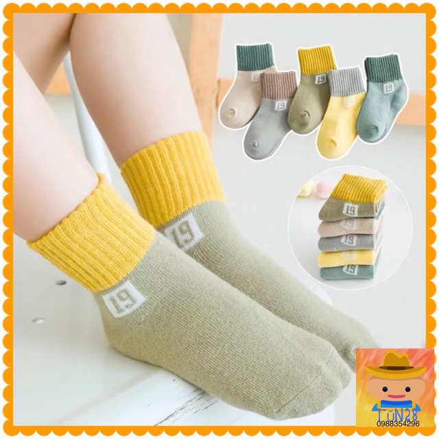 SET 10 ĐÔI TẤT CAO CỔ ĐÁNH SỐ 19-20 CHO BÉ