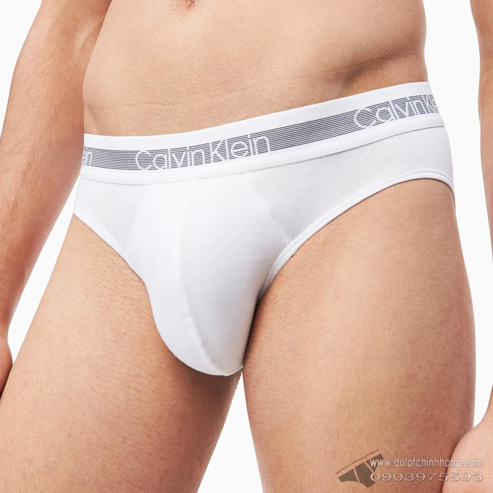 [AUT.] Quần lót nam Calvin Klein NB2142 Cooling Hip Brief 3-pack White