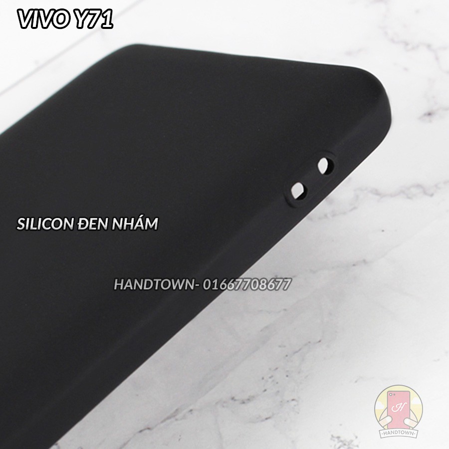 Ốp lưng Vivo y71 dẻo đen nhám chồng trầy