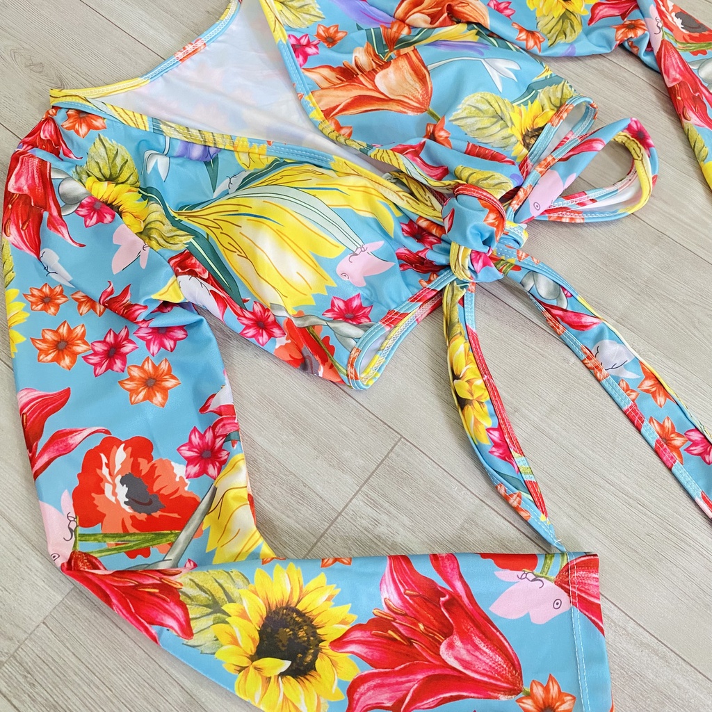 Bikini đồ bơi họa tiết đi biển gợi cảm, Hot trend 2022