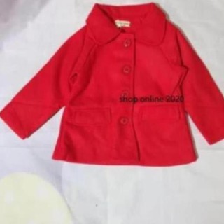 Áo khoác dạ bé gái mt98