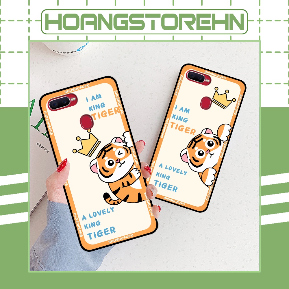 Ốp Oppo A5s / A7 / F9 / A12 in hình mickey, hổ, kingtiger siêu rẻ T19 - T24