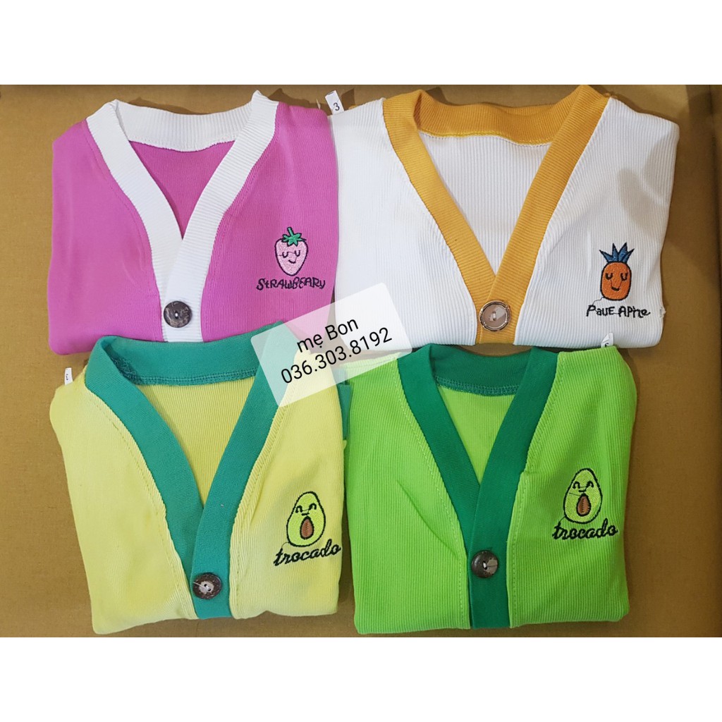 Áo khoác cardigan cho bé