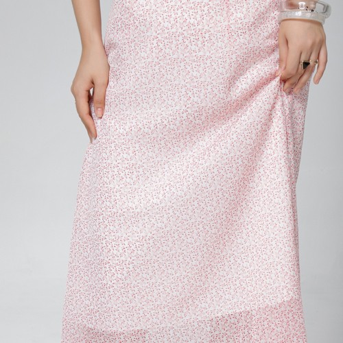 Chân váy Monde Point MPWA0616511 hoa văn đỏ | BigBuy360 - bigbuy360.vn