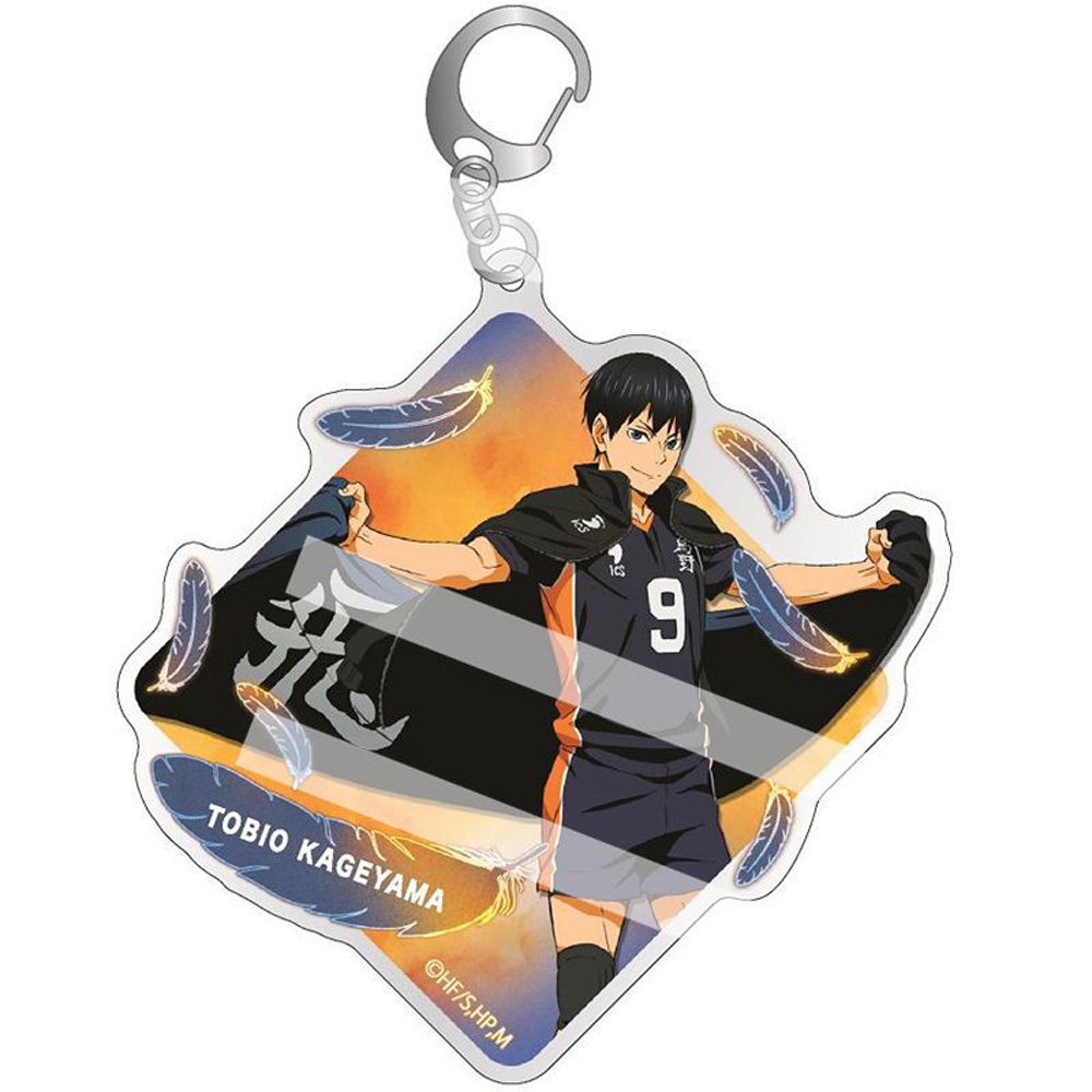 Móc khóa nhựa acrylic hình nhân vật hoạt hình Haikyuu Kozume Kenma