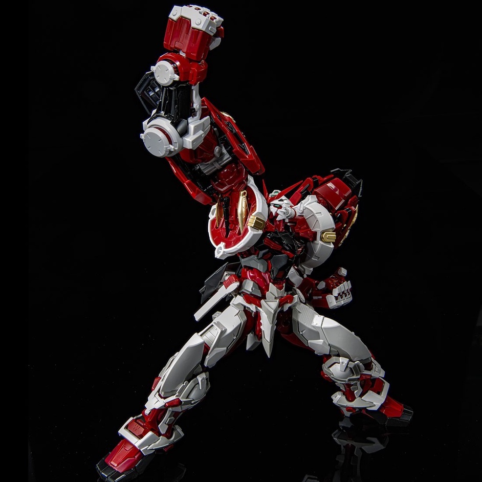 Mô hình lắp ráp Gunpla - BANDAI - Hi-Resolution Model 1/100 Gundam Astray Red Frame Powered Red