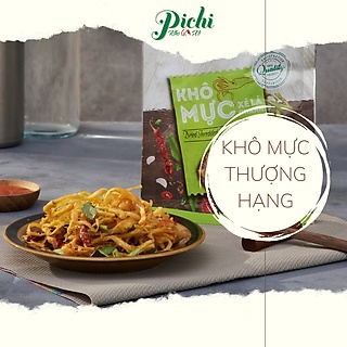 Khô mực xé sợi tẩm gia vị cay Pichi loại 1 ăn vặt cực nghiền Kiwi Store | BigBuy360 - bigbuy360.vn