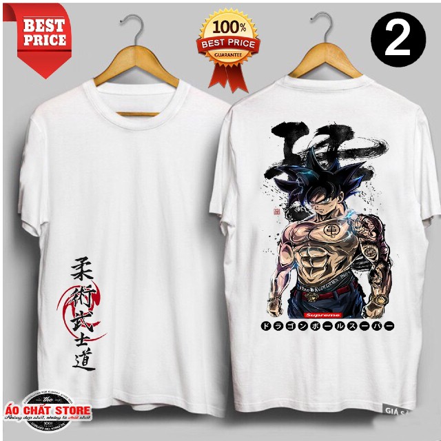 ⚡️FREESHIP⚡️Áo Thun In Hình Dragon Ball - Son GoKu "Bảy Viên Ngọc Rồng" Cực Ngầu - Áo Thun Manga