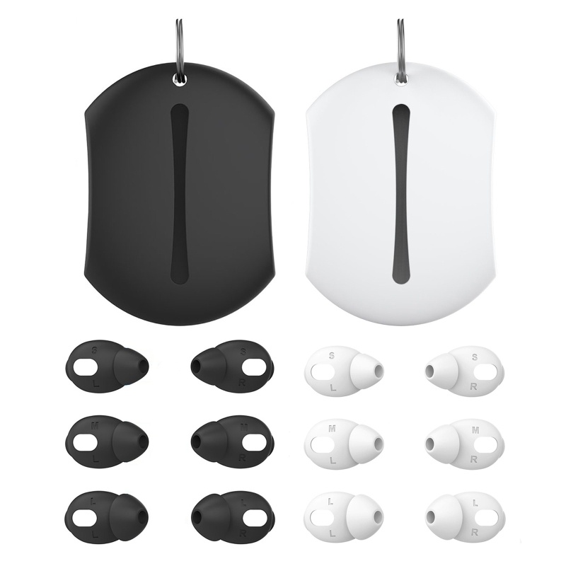 Nút Tai Silicone Cách Âm Chống Rơi Cho Tai Nghe 3 Người