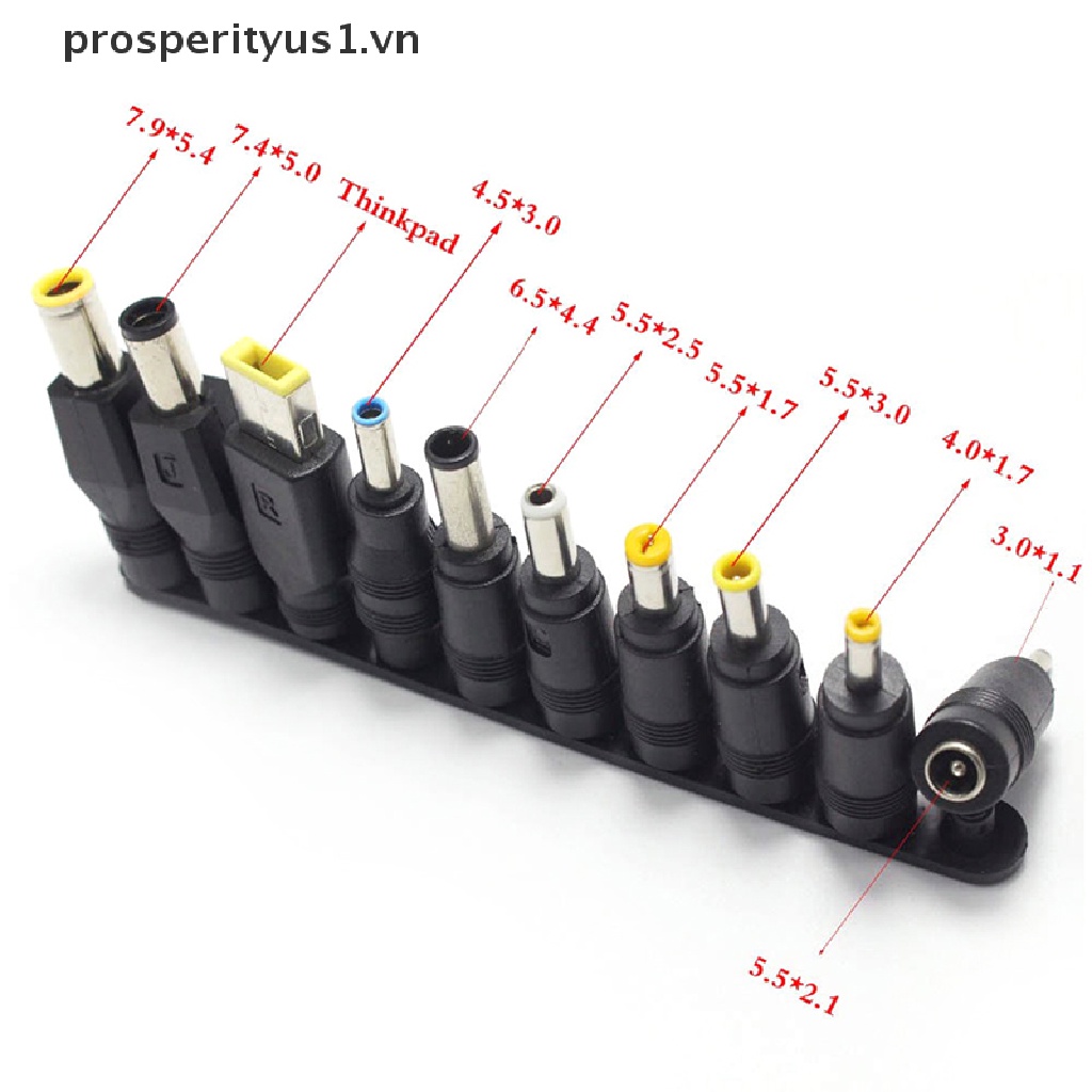 Giắc Chuyển Đổi Đa Năng Sang Jack DC 5.5mmx2.1mm
