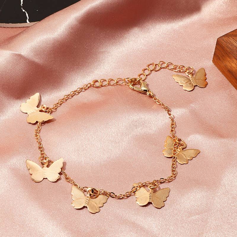 Vòng tay một lớp mặt hình bướm phong cách Bohemian cá tính | BigBuy360 - bigbuy360.vn