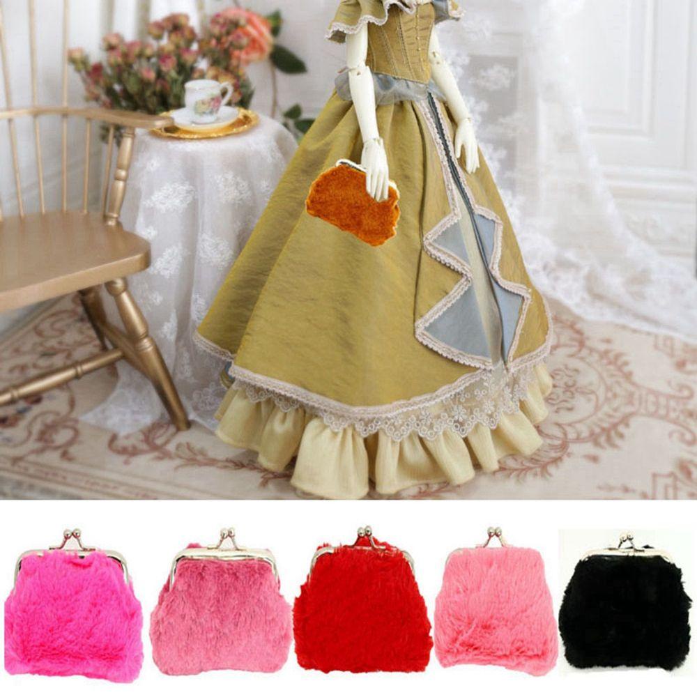 Túi Xách Lông Thời Trang Cho Búp Bê 18 Kiểu