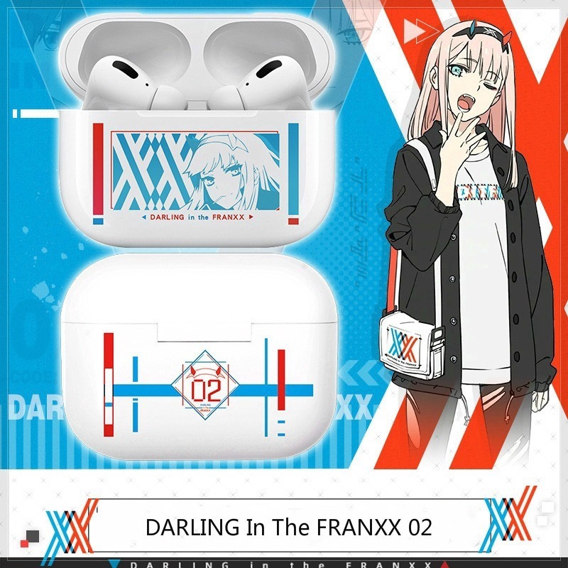Tai Nghe Bluetooth Không Dây In Hình Anime Darling In The Franxx 02