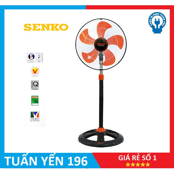 Quạt đứng công nghiệp SenKo DCN1808 - Hàng chính hãng-Bảo Hành 2 năm