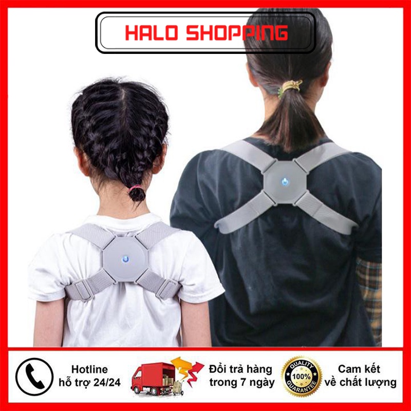 Đai Chống Gù Lưng Thông Minh Trẻ Em Báo Rung Nhật Bản