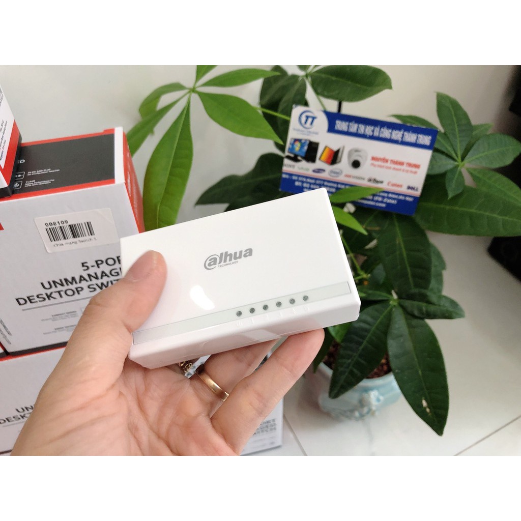 Bộ Chia Mạng Switch 5 Cổng Dahua DH-PFS3005-5ET-L - 5 port