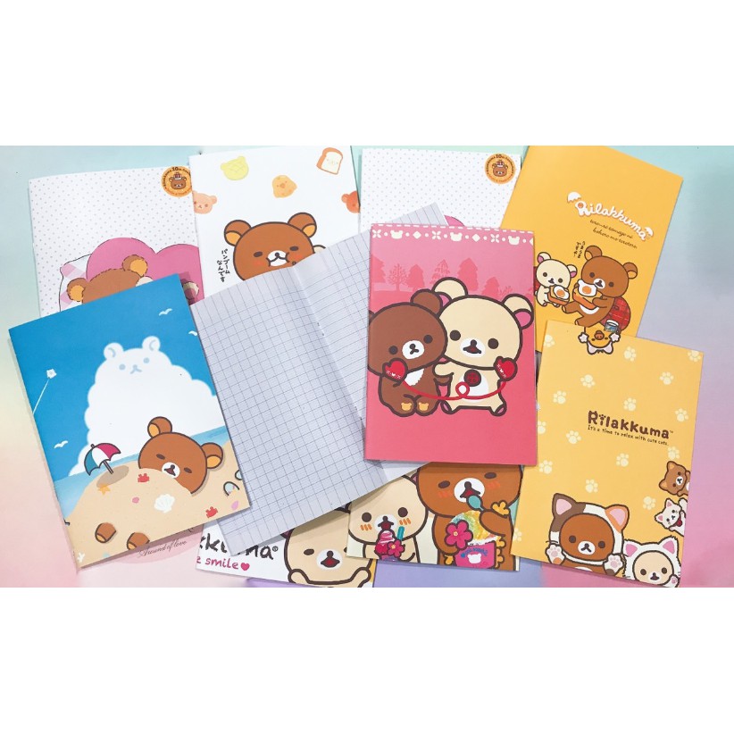 vở rilakkuma S6I41 tập ôly thời trang dễ thương