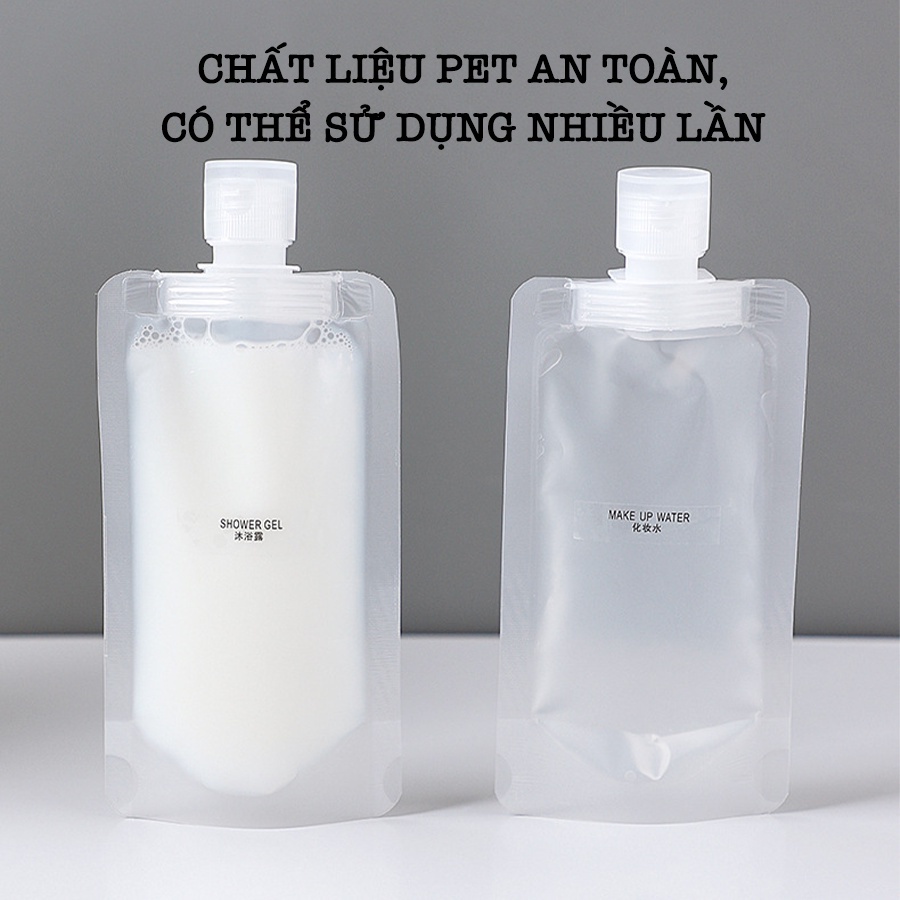 Túi Chiết Mỹ Phẩm Dầu Gội Sữa Tắm Khi Đi Du Lịch Công Tác Tiện Dụng 88309