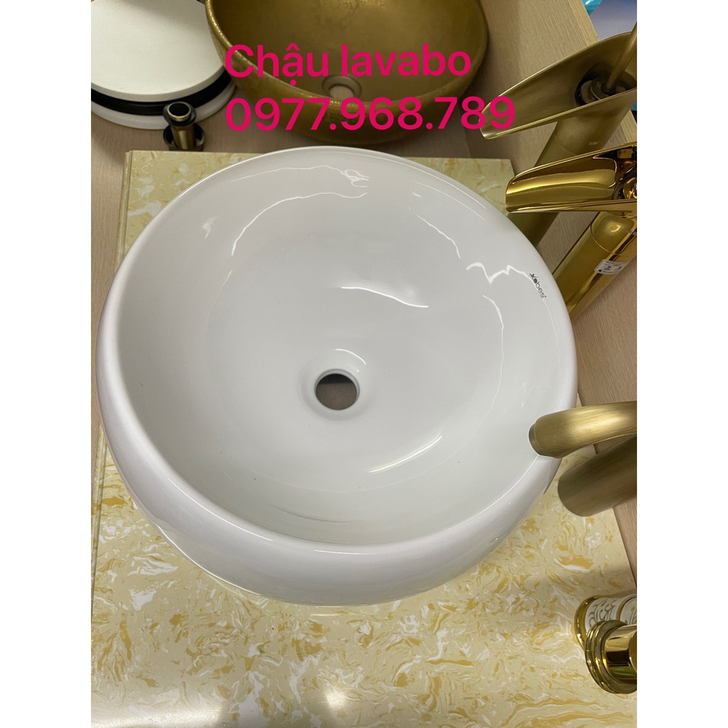 Chậu sứ lavabo tròn | BigBuy360 - bigbuy360.vn