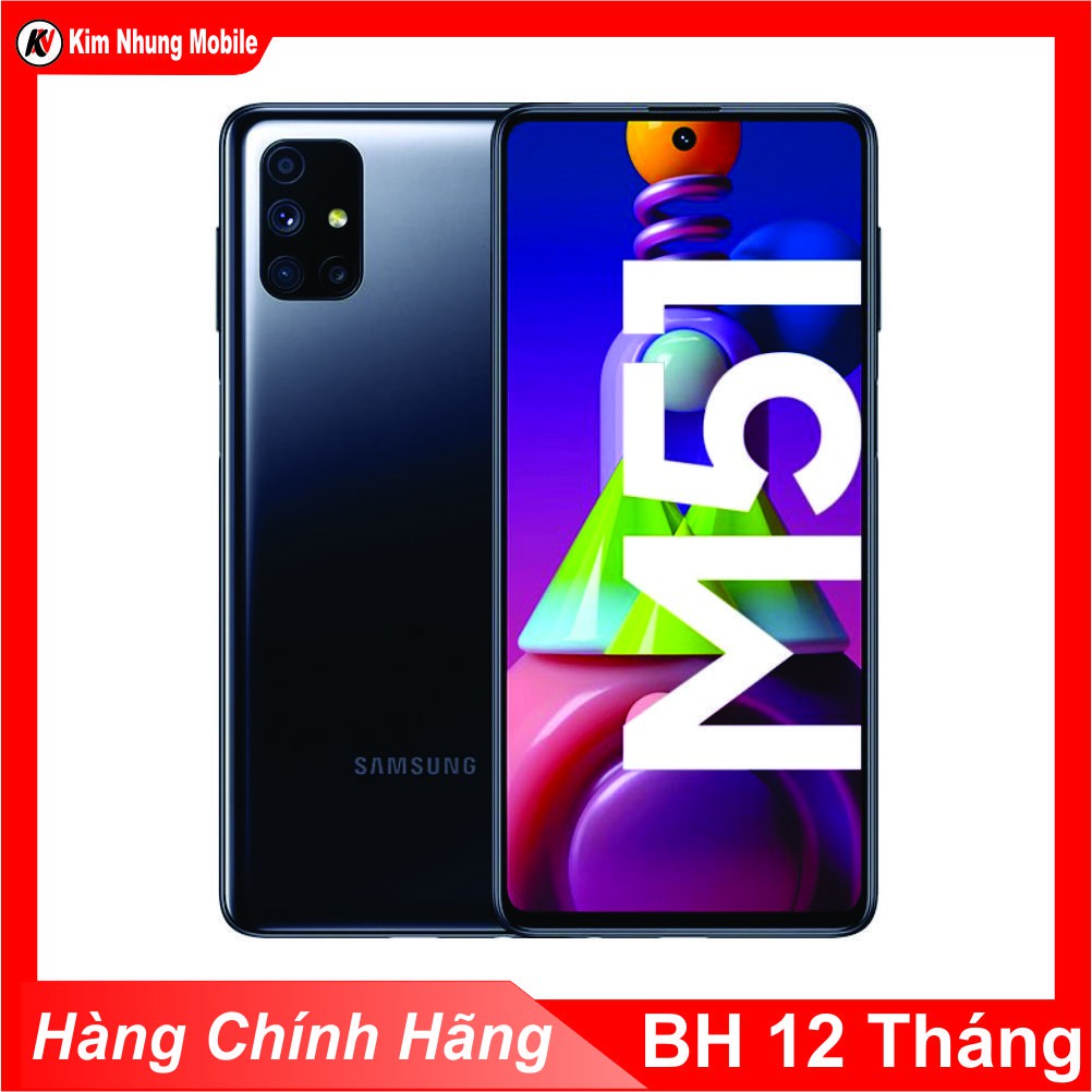 Điện thoại Samsung M51 128GB Ram 8GB - Hàng Nhập Khẩu