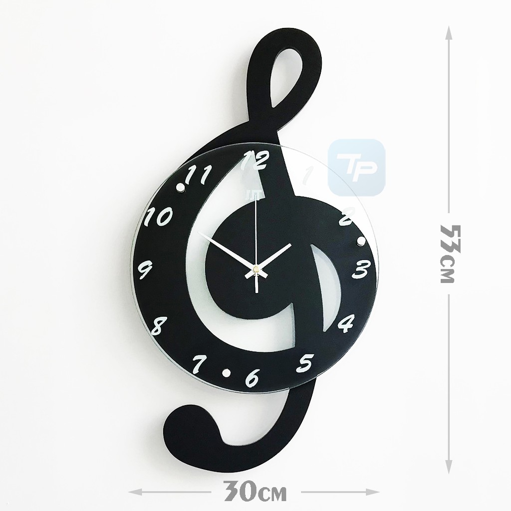 Đồng Hồ Trang Trí Nốt Nhạc