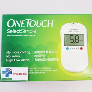 MÁY ĐO ĐƯỜNG HUYẾT ONE TOUCH SIMPLE