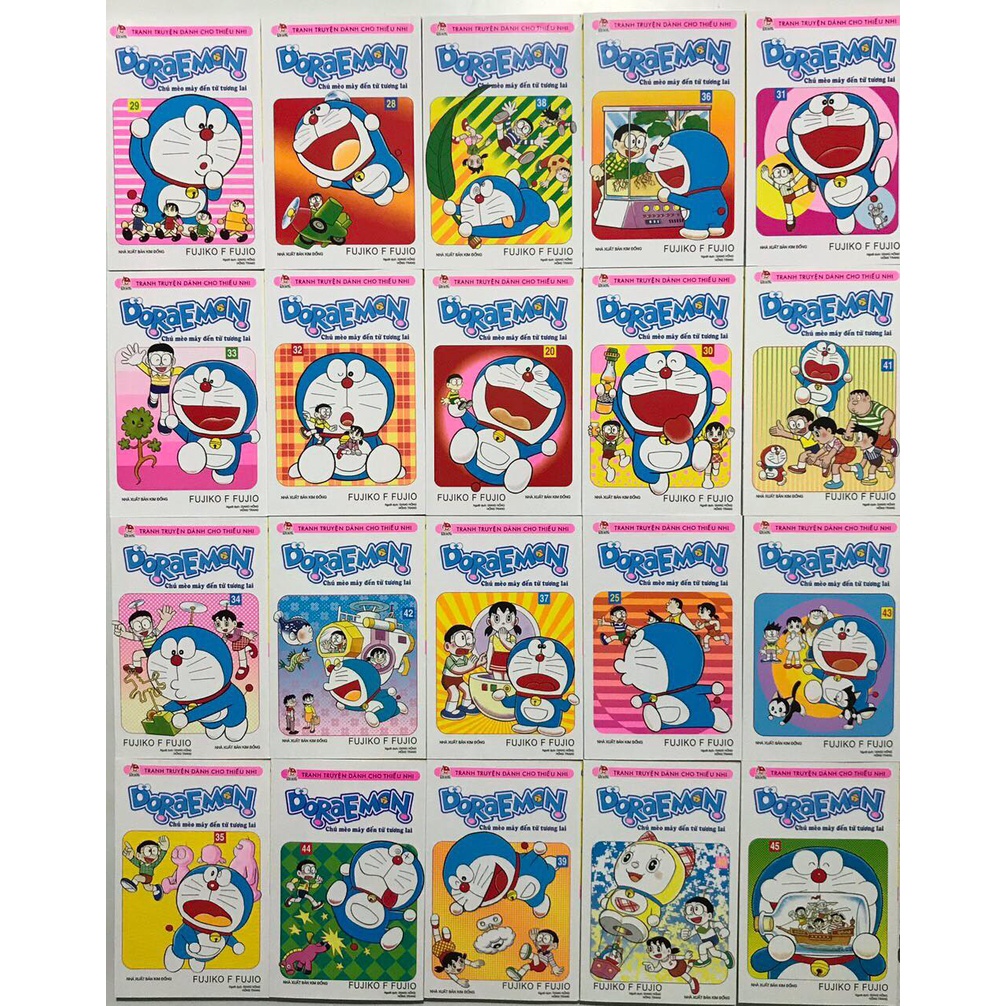 Combo truyện tranh Doraemon Truyện Ngắn (Trọn bộ 45 tập) - Tác giả: Fujiko-F-Fujio