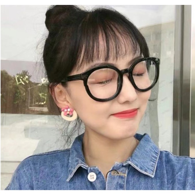 [Mã FARSSTGRE giảm 5K đơn bất kỳ] Mắt Kính Gọng Tròn Phong Cách Retro Cho Nữ K02-VHT SHOP | BigBuy360 - bigbuy360.vn