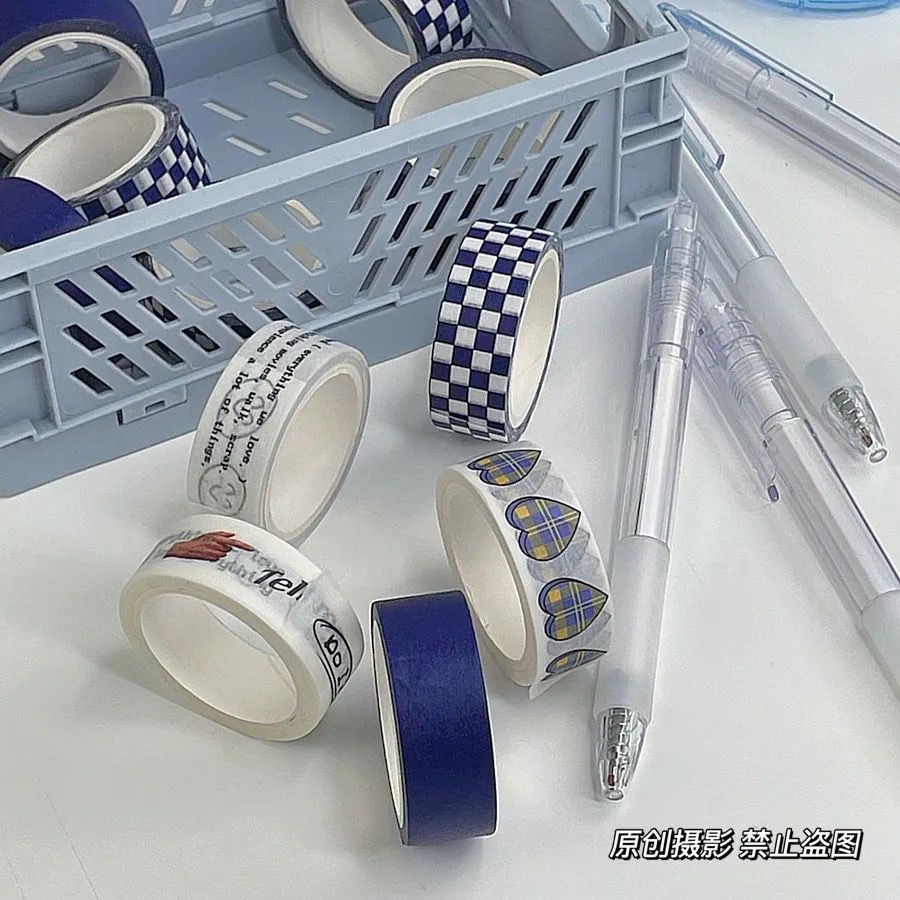 Cuộn băng keo dán trang trí sổ tay họa tiết dễ thương 5m