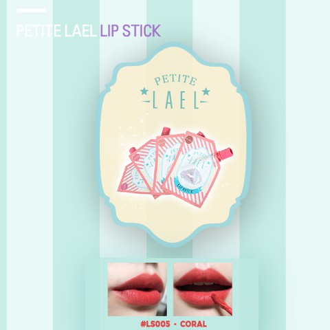 Mỹ phẩm dạng túi Petite Lael- Son môi Lip Stick
