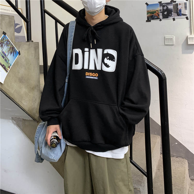 Áo hoodie nỉ unisex nam nữ DINO form dáng rộng freesize oversize thời trang phong cách Hàn Quốc | WebRaoVat - webraovat.net.vn