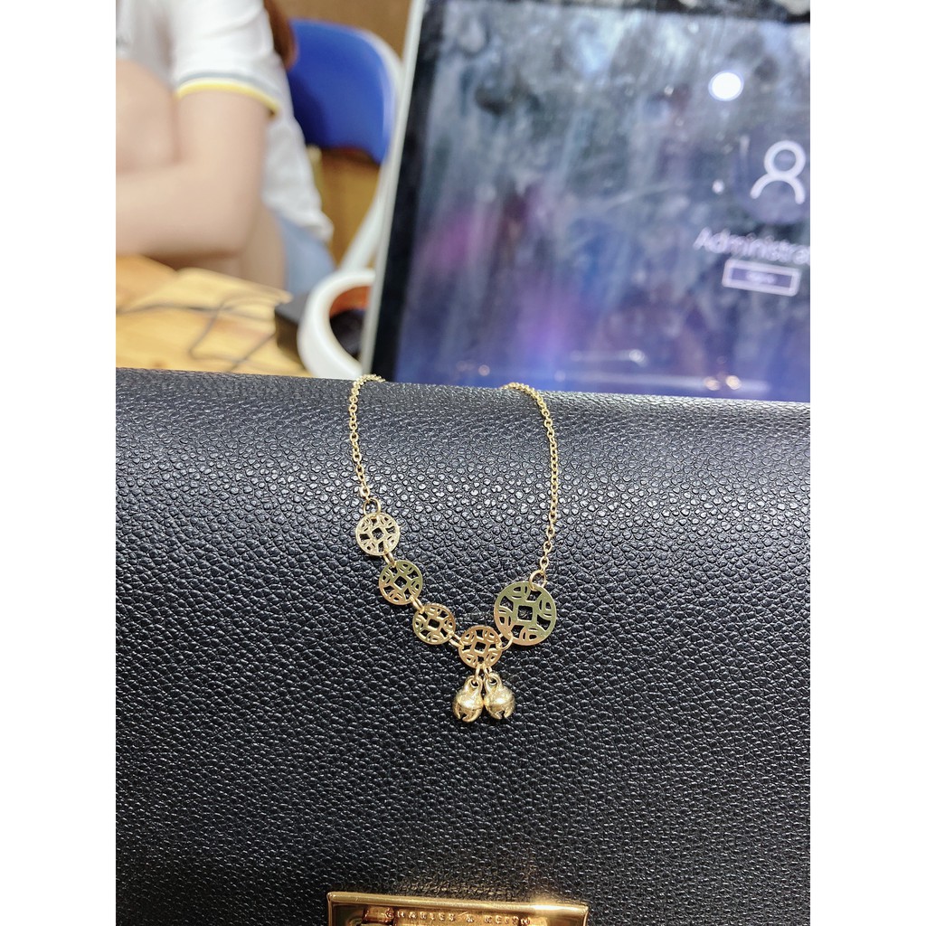 [Mã FAMAYFA giảm 10K đơn 50K] Lắc chân titan, lắc chân quả chuông xinh , Lc09 | BigBuy360 - bigbuy360.vn