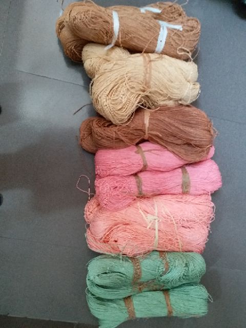 Thanh lý sợi cói giấy dọn kệ. bán theo gam.