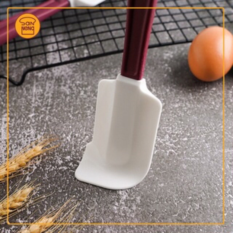 Phới silicone - Spatula chịu nhiệt các cỡ Sanneng