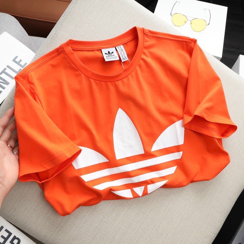 (HÀNG XUẤT XỊN) Áo das màu cam cambodia 143 - Trefoil Tee Orange