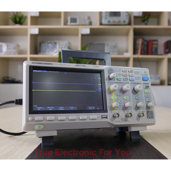 Máy hiện sóng, Oscilloscope Siglent SDS1202X-E, 200Mhz, 2 CH