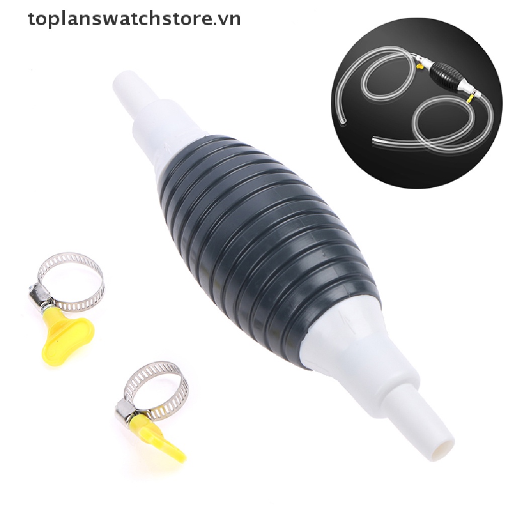 Toplanswatchstore Ống Bơm Nhiên Liệu Xe Hơi / Xe Máy Chuyển Đổi Tay Cầm Bơm Chất Lỏng