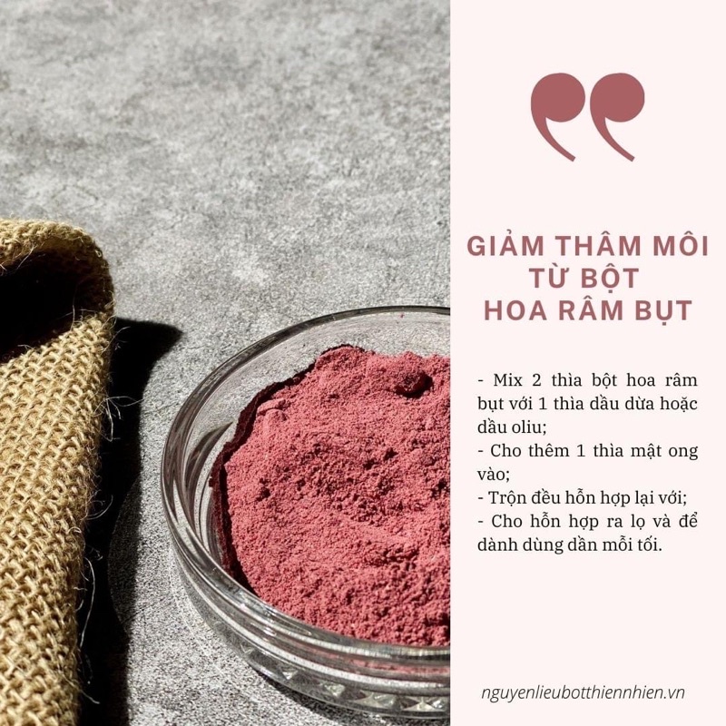 Bột Hoa Râm Bụt