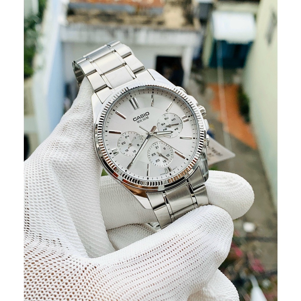 Đồng Hồ Nam Dây Kim Loại Chính Hãng Casio MTP-1375D-7AVDF