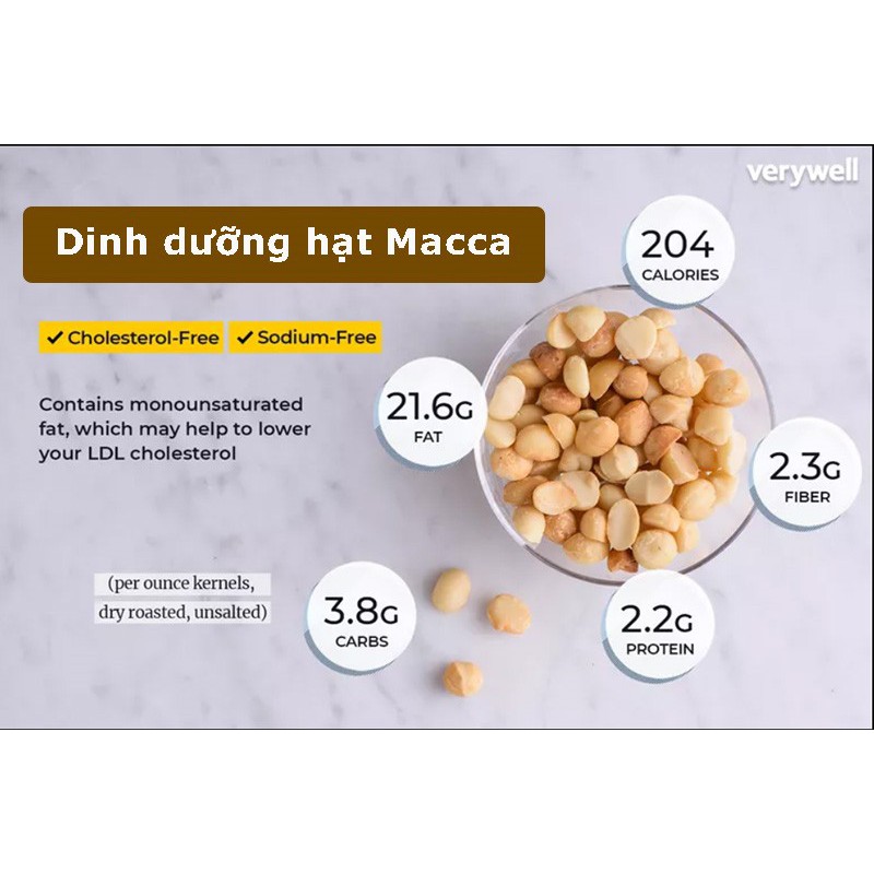 HẠT MACCA  ÚC NỨT VỎ  PT - HŨ PET 500G ( Tặng Kèm Dụng Cụ Tách Vỏ) RẤT TỐT CHO THAI PHỤ VÀ TRÍ NÃO