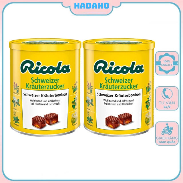 Kẹo ngậm ho Ricola 250g Đức