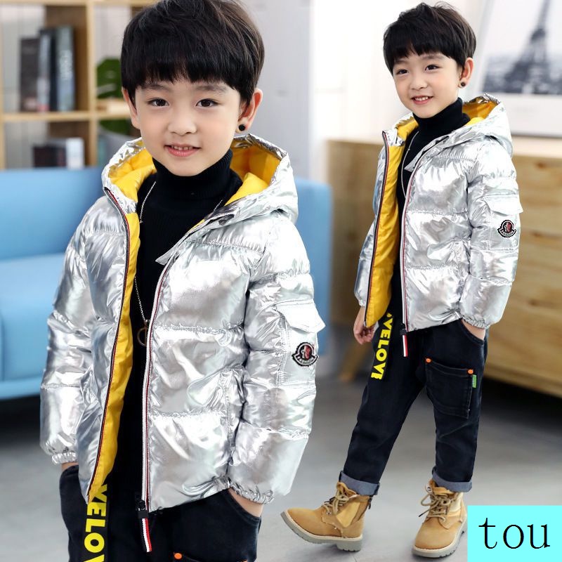 Áo khoác phao Cotton dày dặn thiết kế mới thời trang theo phong cách hàn quốc dành cho bé 2021