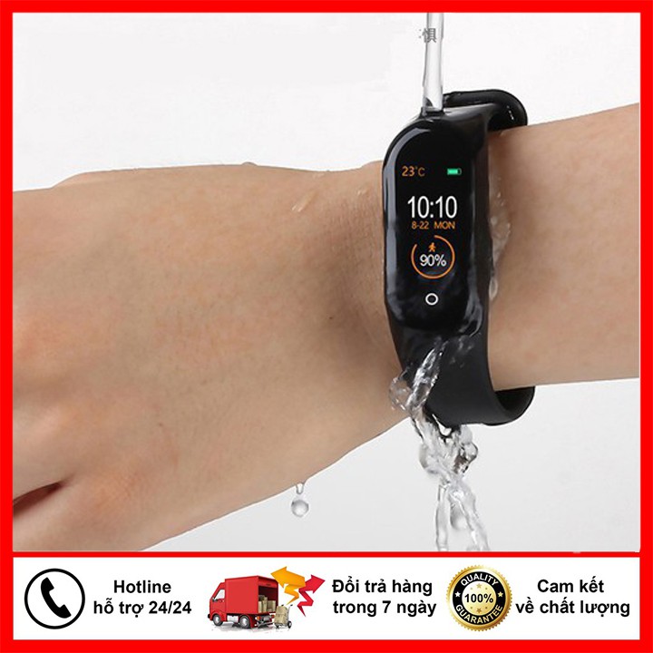 🔥BH 12 Tháng 🔥Đồng hồ thông minh M4 chống nước IP67 đo nhịp tim huyết áp – thông báo cuộc gọi | BigBuy360 - bigbuy360.vn