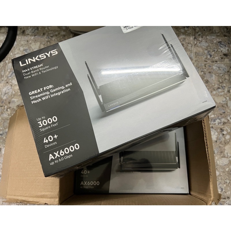 Bộ phát Linksys MR9610 (MR9600) AX6000 Dual-Band Mesh WiFi 6