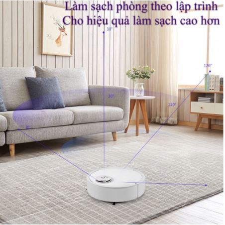 Robot Hút Bụi Thông Minh, Robot Hút Bụi Tự Động ES300, Robot Hút Bụi Lau Nhà 3 IN 1, BH 1 ĐỔI 1, MUA NGAY!