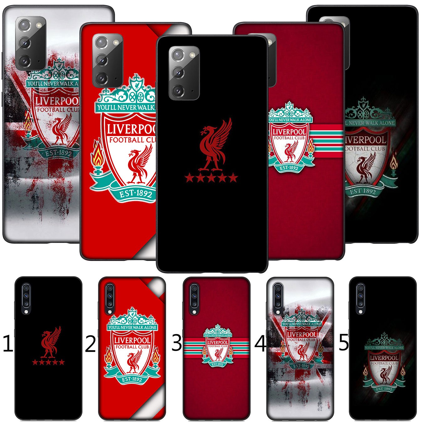 iPhone 12 Mini 11 Max Pro SE 2020 XR Phone Case Soft Silicone Casing Liverpool Logo  Wallpaper