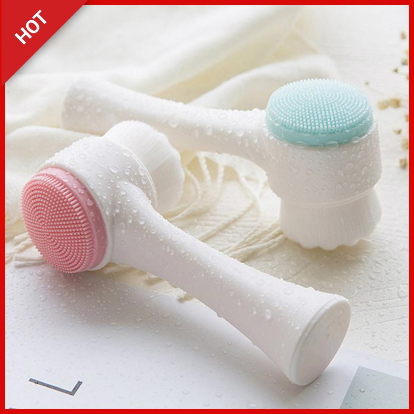 CỌ RỬA MẶT MASSAGE 2 ĐẦU SẠCH SÂU - LILYSTORE