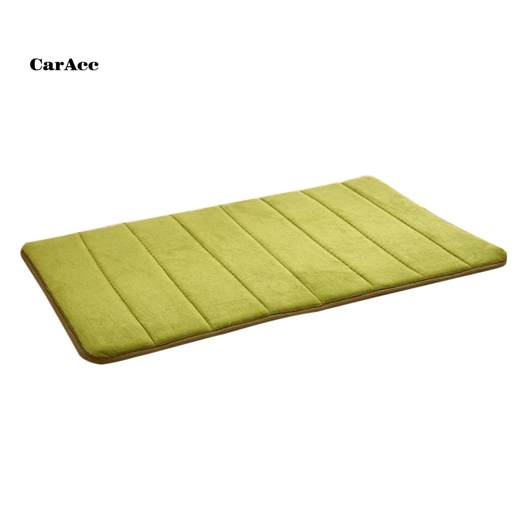 CARA_Thick Memory Foam Spa Bathroom Shower Mat Carpet Non-slip Rug Non-slip Floormat