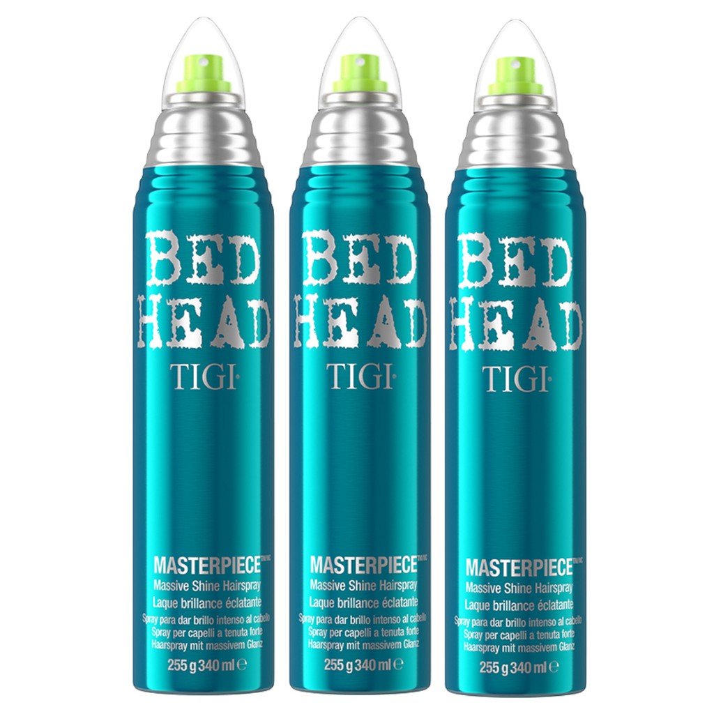 Keo xịt bóng tóc TIGI Bed Head Masterpiece Shine Hairspray 300ml giữ nếp độ cứng trung bình, mua nhiều giá rẻ