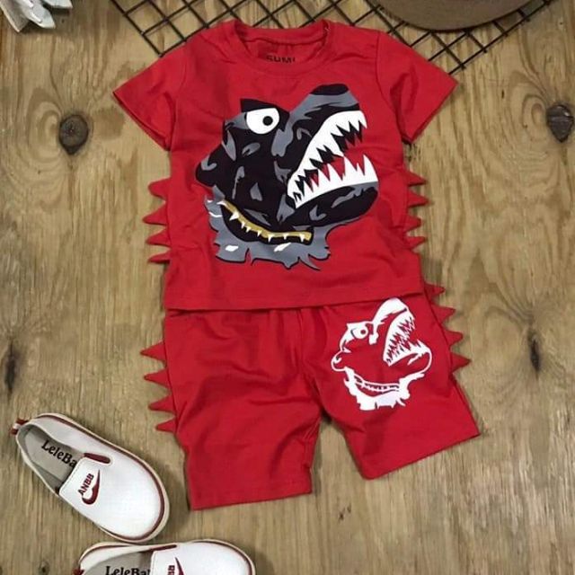 Combo 2 bộ thun bé trai